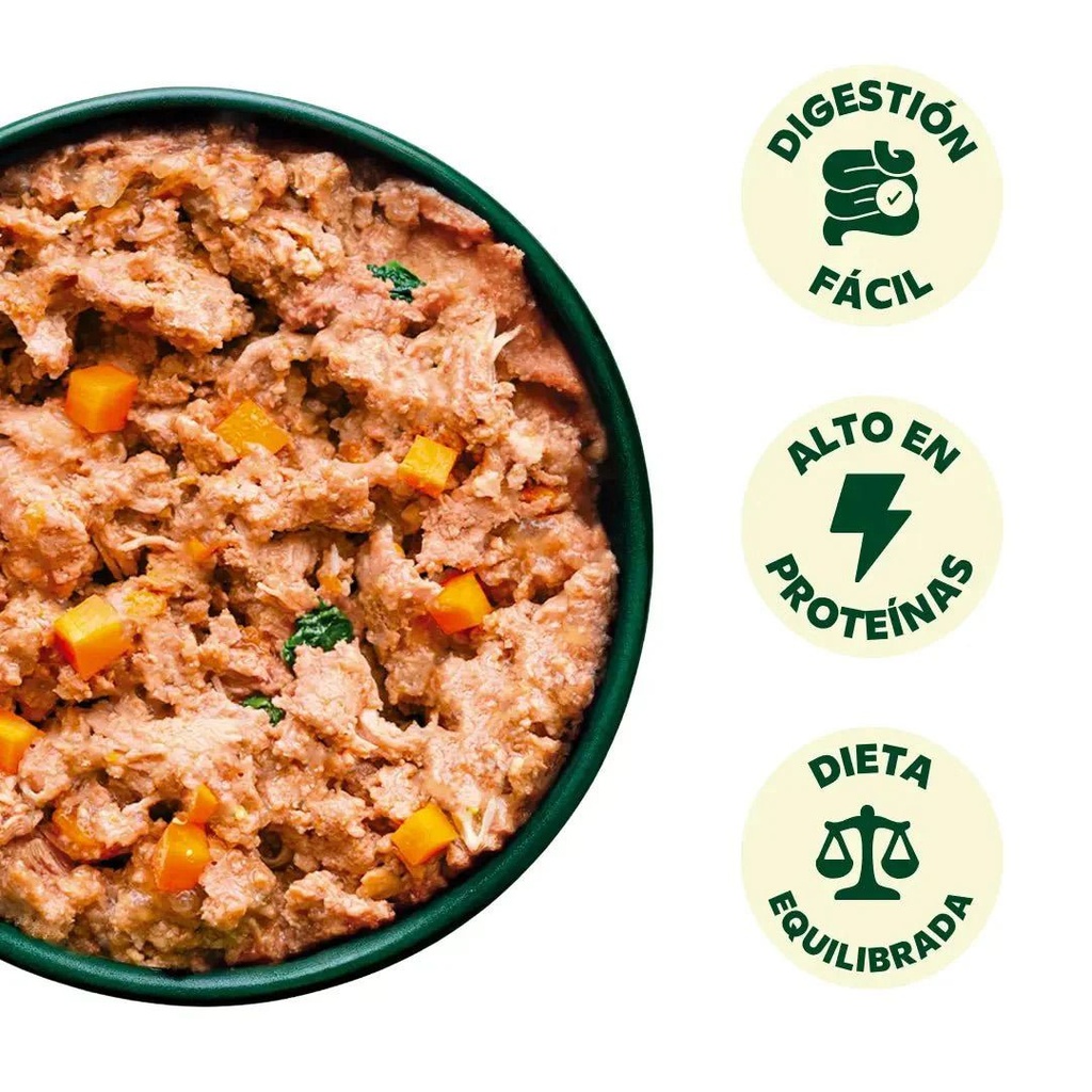 Menú Cocinado Pollo y Verduras