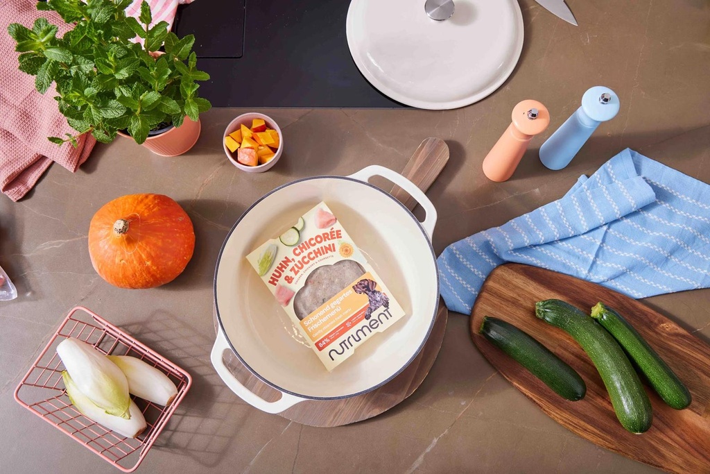 Menú cocinado de pollo Nutriment