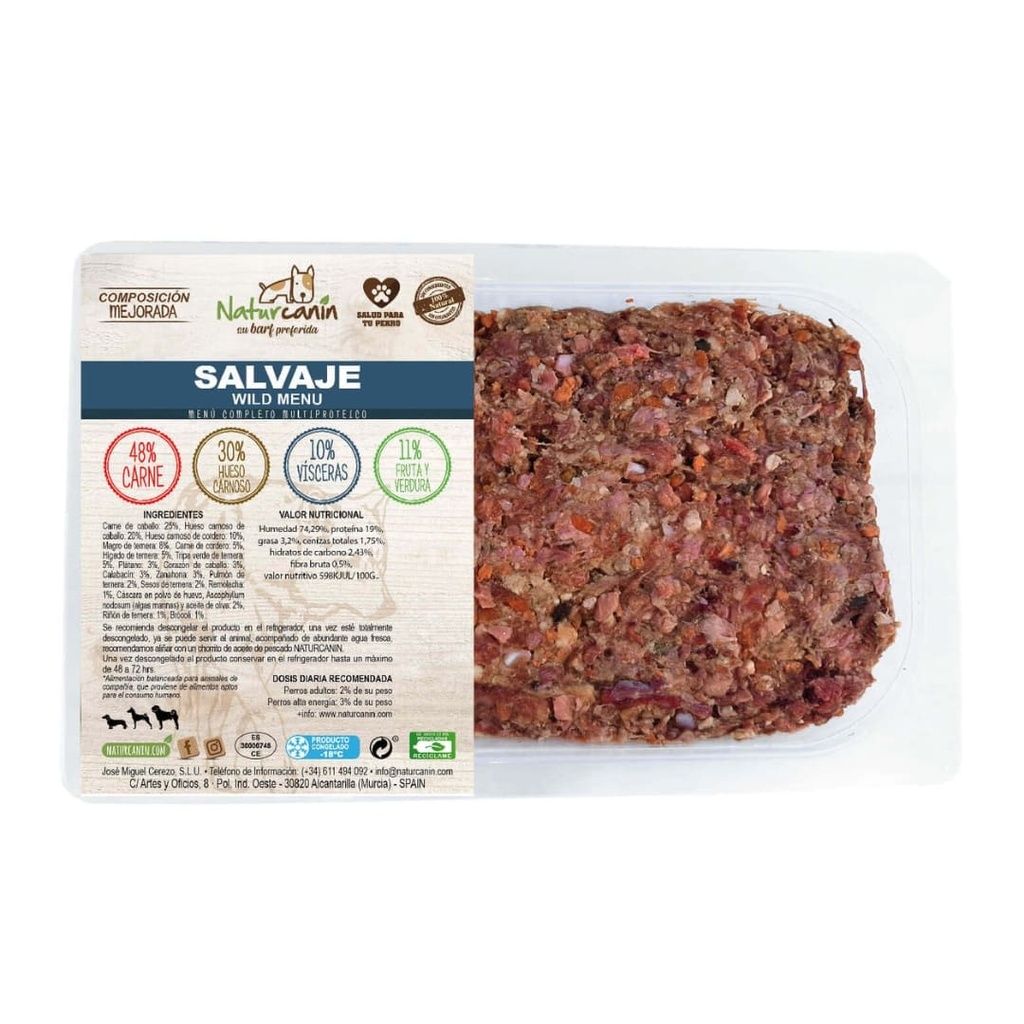 Menú Salvaje (1kg)