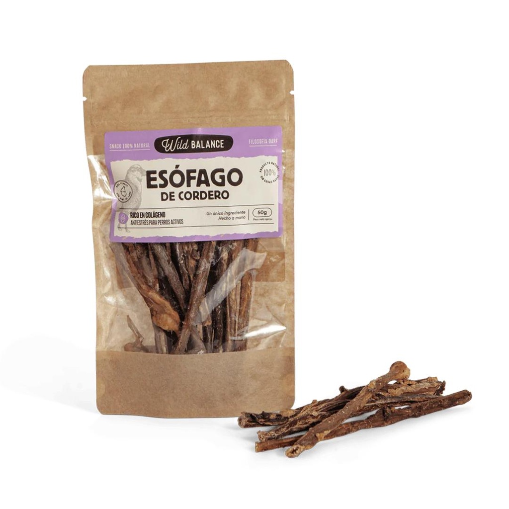 Esófago de cordero