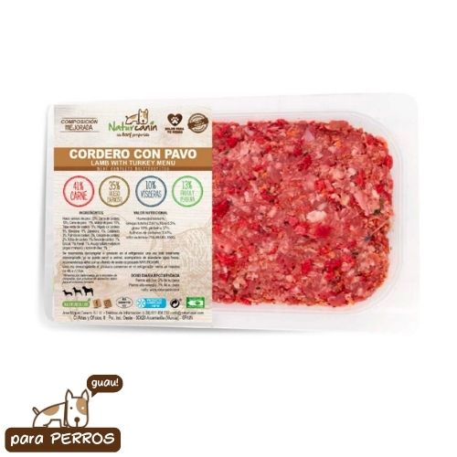 Menú Cordero-Pavo (1kg)