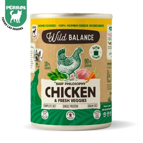 Lata de Pollo- verduras (400g)